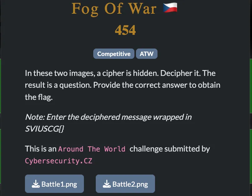 Fog Of War 🇨🇿