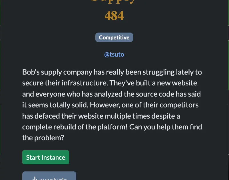 Supply