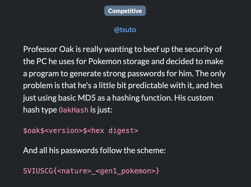 OakHash
