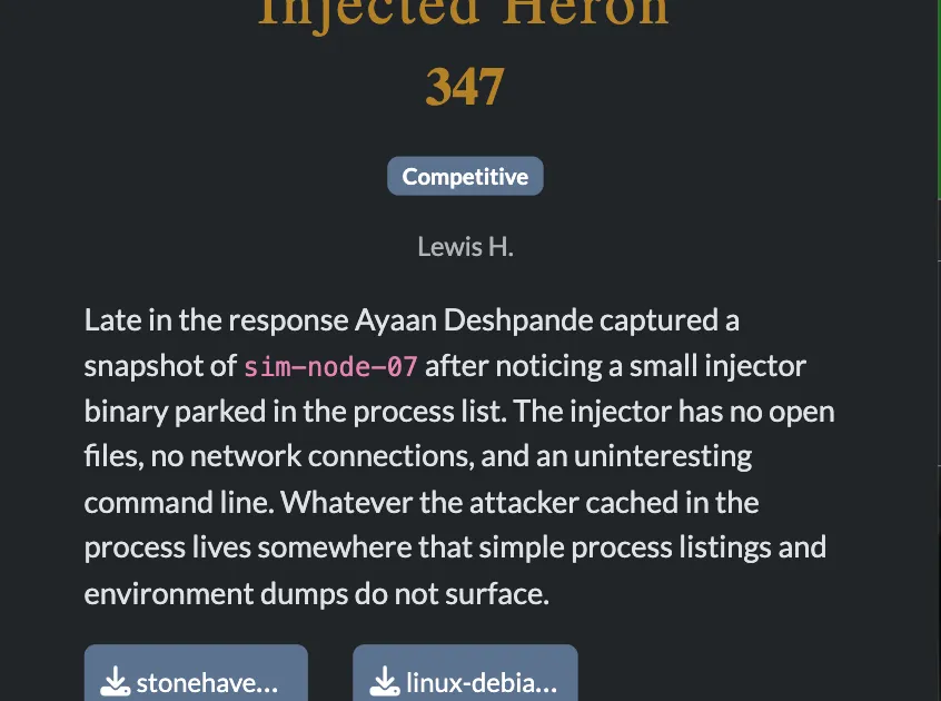 Injected Heron